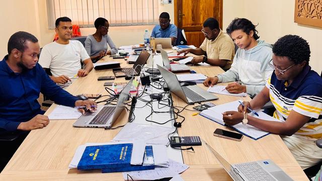 Image of human and machine